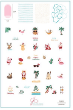 CJS-LC-90 Sand between my mistletoes - Ongles Elaine Lemay