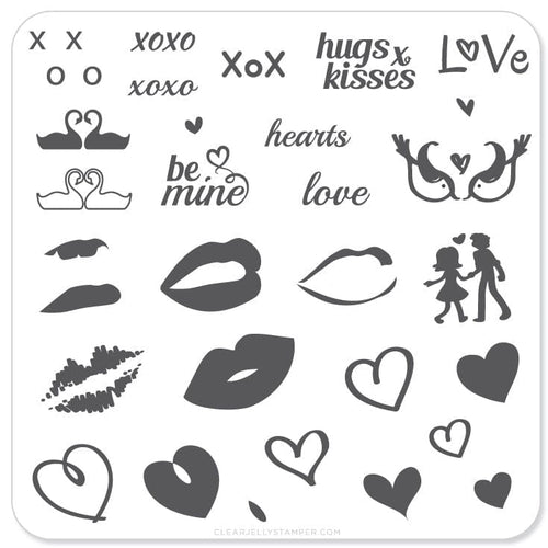 CJS-V-01 Luscious Lips and Love - Ongles Elaine Lemay