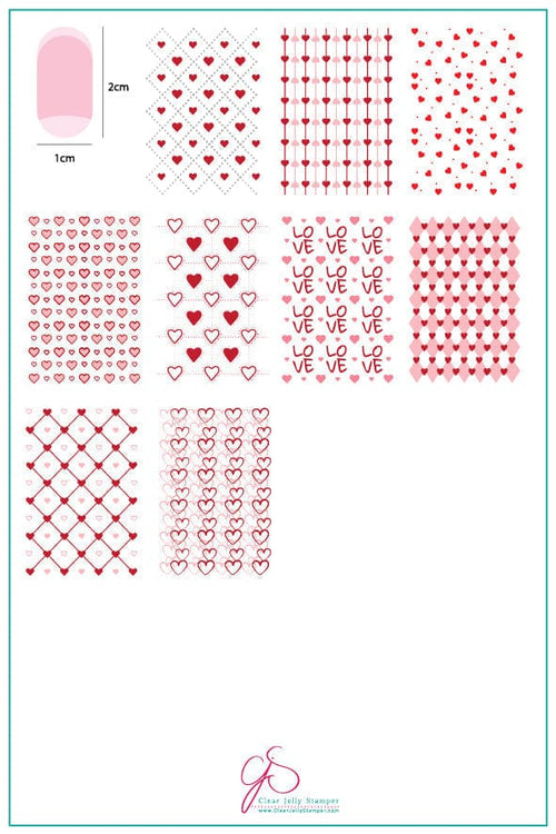 CJS-V-21 Wallpaper LOVE - Ongles Elaine Lemay