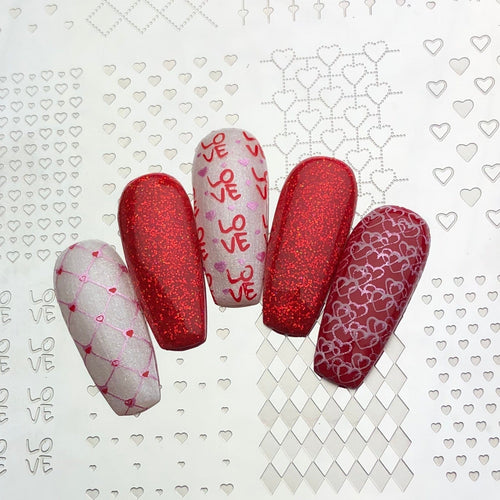 CJS-V-21 Wallpaper LOVE - Ongles Elaine Lemay