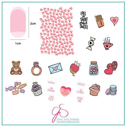 CJS-V-23 Sweets & Treats - Ongles Elaine Lemay