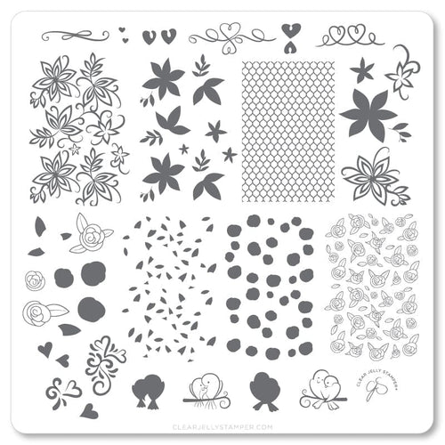 CJS-V-25 Lace & Floral - Ongles Elaine Lemay