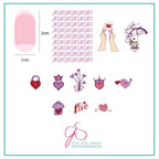 CJS-V-27 XOXO - Ongles Elaine Lemay