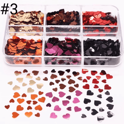 Coeurs 3 - Ongles Elaine Lemay