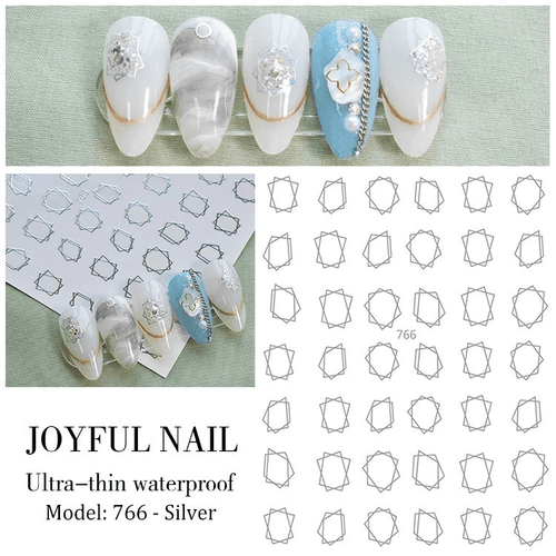 Collant 766 argent - Ongles Elaine Lemay