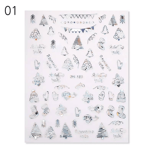 Collant argent 1 - Ongles Elaine Lemay