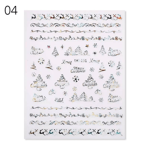 Collant argent 4 - Ongles Elaine Lemay