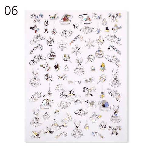 Collant argent 6 - Ongles Elaine Lemay