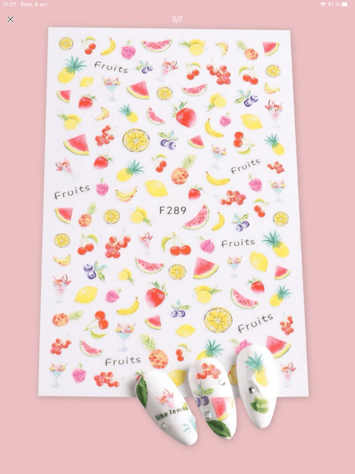 Collant F289 - Ongles Elaine Lemay