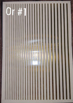 Collant Ligne 01 or - Ongles Elaine Lemay