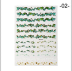 Collant marbré foncé 02 - Ongles Elaine Lemay