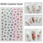 Collant R246 Multicolore - Ongles Elaine Lemay