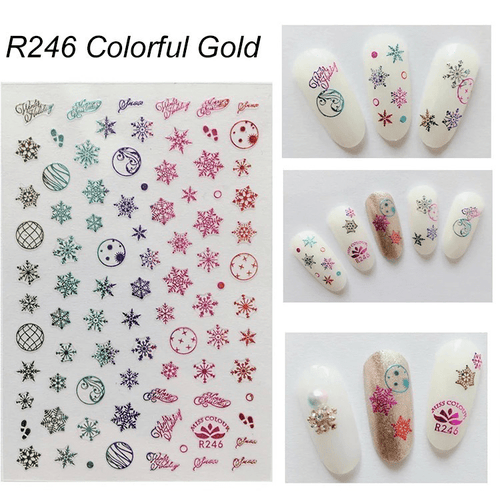 Collant R246 Multicolore - Ongles Elaine Lemay