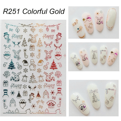 Collant R251 Multicolore - Ongles Elaine Lemay
