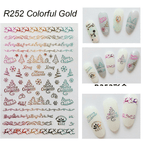 Collant R252 Multicolore - Ongles Elaine Lemay
