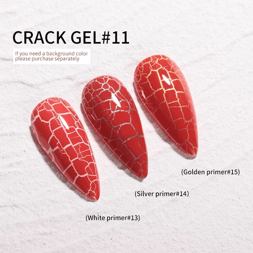 Cracked vernis gel 11 - Ongles Elaine Lemay
