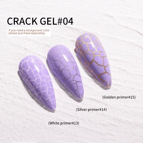 Cracked vernis gel 4 - Ongles Elaine Lemay