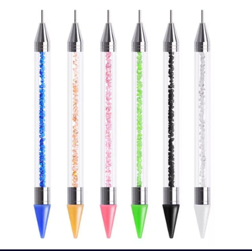 Crayon a pierre style Swarovski - Ongles Elaine Lemay