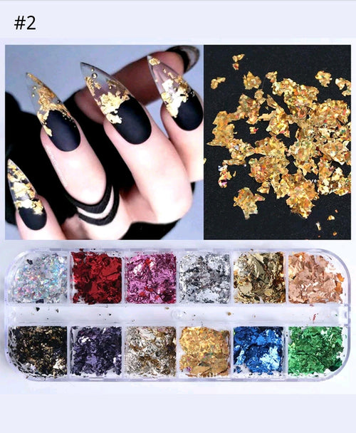 Flakes-foil 2 - Ongles Elaine Lemay