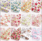 Foil 12 mcx fleuris 1850 - Ongles Elaine Lemay