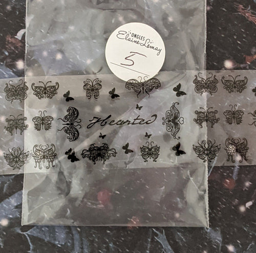 Foil papillon 5 - Ongles Elaine Lemay