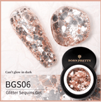 Gel paillettes Born Pretty BGS06 - Ongles Elaine Lemay
