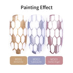 Gel paint métalliques-stamping Or - Ongles Elaine Lemay