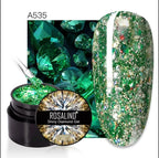 Glitter en gel Rosalind A535 - Ongles Elaine Lemay
