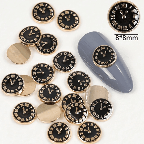 Horloges pqt de 2 (3 choix couleurs) - Ongles Elaine Lemay