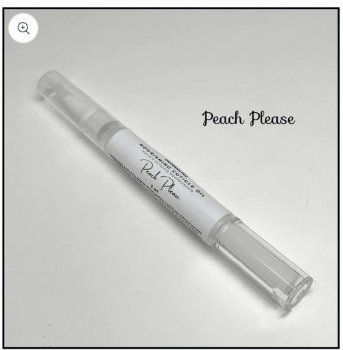 Huile à cuticules Onyx Peach Please - Ongles Elaine Lemay