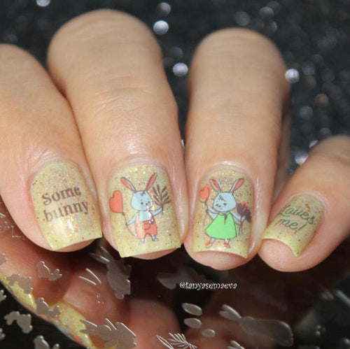CJS-H-33 Honey Bunny - Ongles Elaine Lemay 