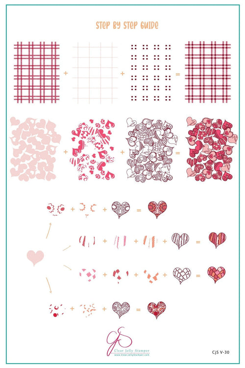 CJS-V-30 Millions of Hearts - Ongles Elaine Lemay 