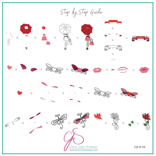 CJS-V-33 Amour - Ongles Elaine Lemay 