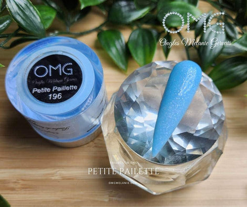 OMG Petite Paillettes #196 - Ongles Elaine Lemay 