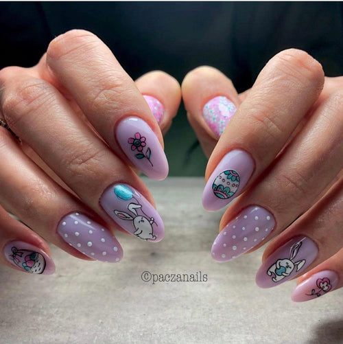 CJS-H-31 Bunny Foo Foo - Ongles Elaine Lemay 