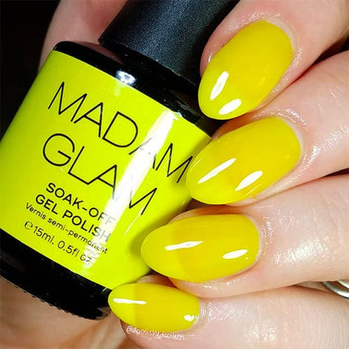 Neon Sun - Ongles Elaine Lemay 