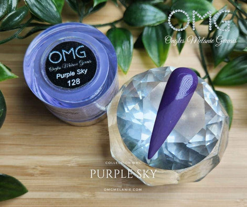 OMG Purple Sky #128 - Ongles Elaine Lemay 