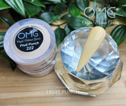 OMG Fruit Punch #222 - Ongles Elaine Lemay 