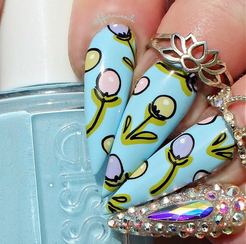 CJS-H-66 Groovy Bunny - Ongles Elaine Lemay 