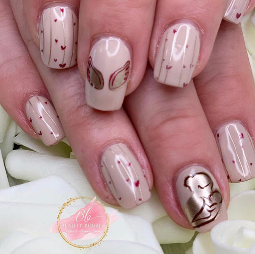 CJS-H-19 I love my Mom - Ongles Elaine Lemay 