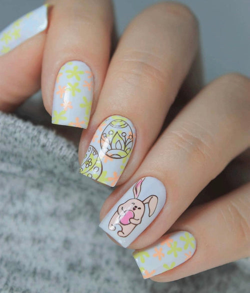CJS-H-31 Bunny Foo Foo - Ongles Elaine Lemay 