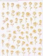 Collant roses or - Ongles Elaine Lemay 