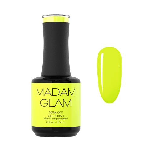 Neon Sun - Ongles Elaine Lemay 