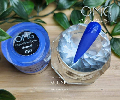 OMG Sunset #090 - Ongles Elaine Lemay 