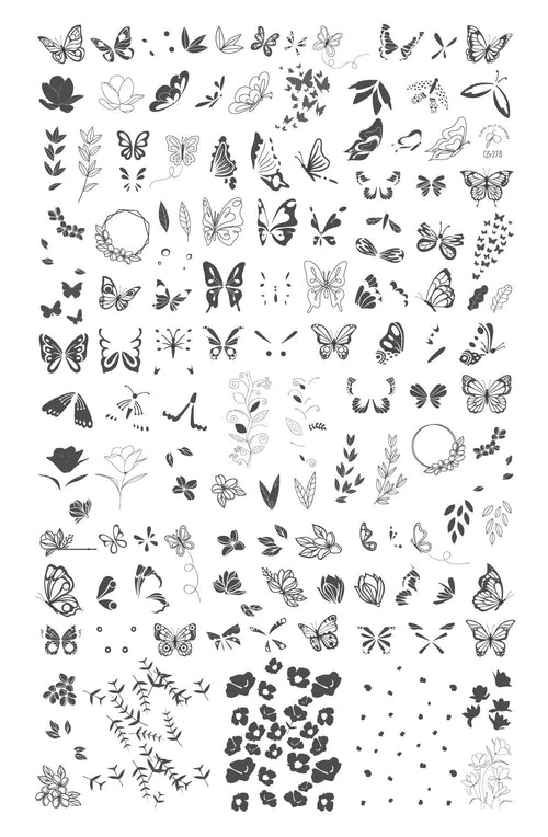 CJS-278 Flutterby - Ongles Elaine Lemay 