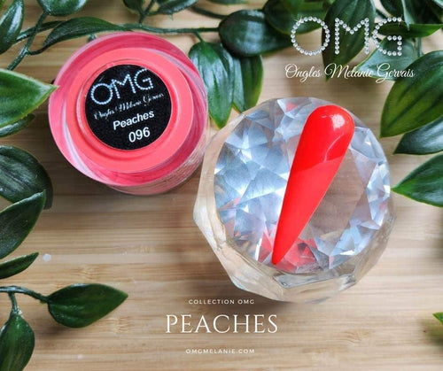 OMG Peaches #096 - Ongles Elaine Lemay 