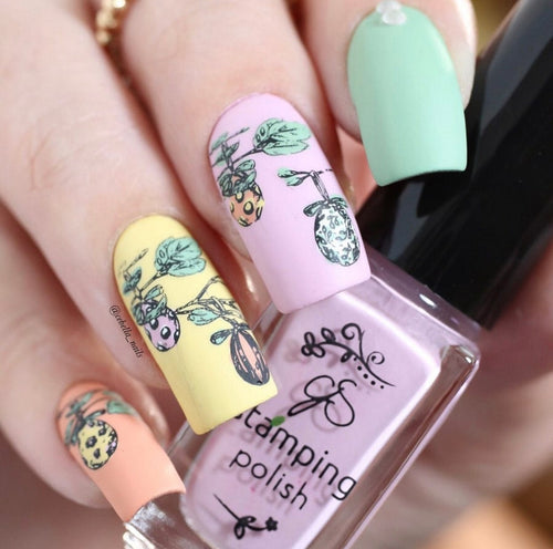 CJS-H-29 Bunny Kisses - Ongles Elaine Lemay 
