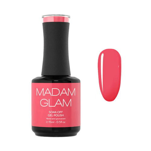 Coral Flirt - Ongles Elaine Lemay 