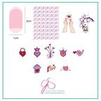 CJS-V-27 XOXO - Ongles Elaine Lemay 