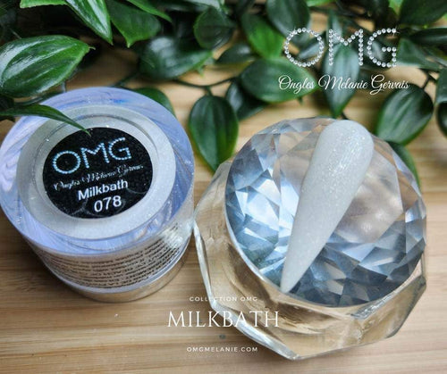 OMG Milk Bath #078 - Ongles Elaine Lemay 